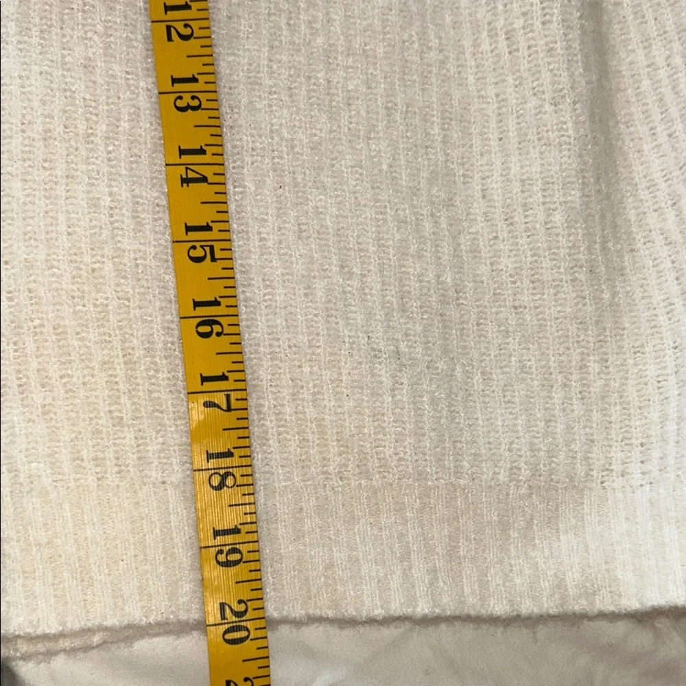 J. Crew Women's Cream Crew Neck Sweater